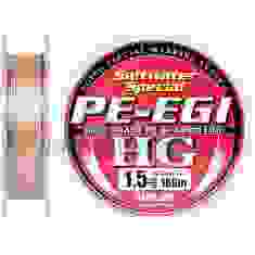 Cord Sunline PE EGI HG 180m # 1.5 / 0.209mm 10kg / 25LB