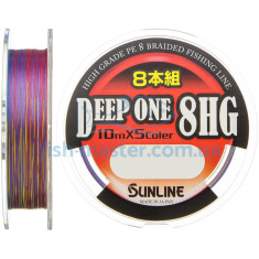 Шнур Sunline Deep One 8HG 150m #0.8/0.148мм 5.6кг Шнур Sunline Deep One 8HG 150m #0.8/0.148мм 5.6кг
