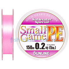 Cord Sunline SWS Small Game PE 150m # 0.2 / 0.074mm 5LB 2.1kg