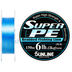 Cord Sunline Super PE BlueBird special 150m (blue) 0.128mm 6LB / 3kg Cord Sunline Super PE BlueBird special 150m (blue) 0.128mm 6LB / 3kg