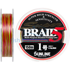 Cord Sunline Super Braid 5 150m # 1.0 / 0.165mm 13lb / 6.1kg Cord Sunline Super Braid 5 150m # 1.0 / 0.165mm 13lb / 6.1kg