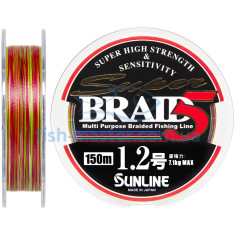 Cord Sunline Super Braid 5 150m # 1.2 / 0.185mm 15lb / 7.1kg Cord Sunline Super Braid 5 150m # 1.2 / 0.185mm 15lb / 7.1kg