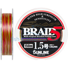Cord Sunline Super Braid 5 150m # 1.5 / 0.205mm 20lb / 8.8kg Cord Sunline Super Braid 5 150m # 1.5 / 0.205mm 20lb / 8.8kg