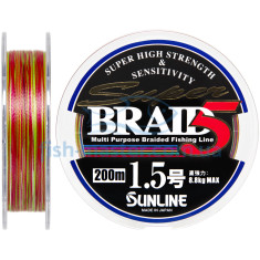 Cord Sunline Super Braid 5 200m # 1.5 / 0.205mm 20lb / 8.8kg Cord Sunline Super Braid 5 200m # 1.5 / 0.205mm 20lb / 8.8kg