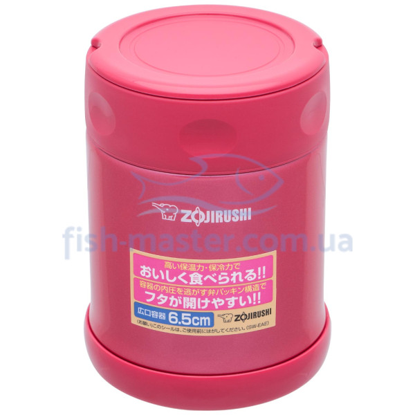 Пищевой термоконтейнер ZOJIRUSHI SW-EAE35PJ 0.35 л ц:розовый перламутр