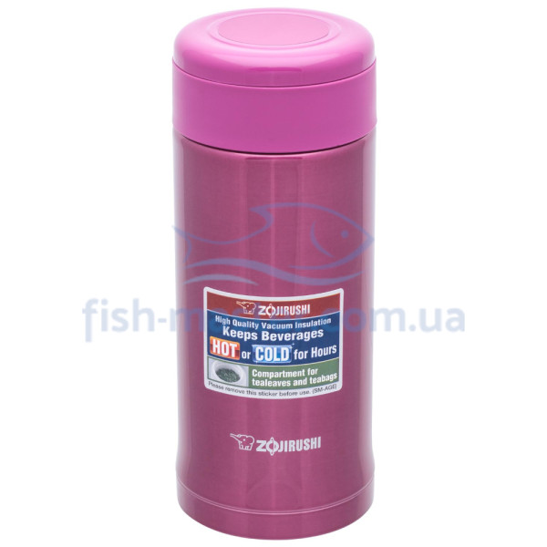 Термокружка ZOJIRUSHI SM-AGE35PC 0.35 л ц:розовый