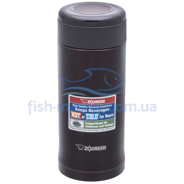 Термокружка ZOJIRUSHI SM-AGE35TD 0.35 л ц:тёмно-коричневый