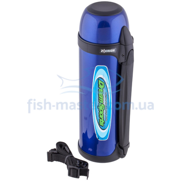 Термос ZOJIRUSHI SJ-SD12AR 1.2 л (складная ручка+ремешок) ц:синий