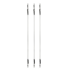 Амортизатор с быстросъемной застежкой для поводка Daiwa N`Zon Power Gum Feeder Link 15cm 0.8mm