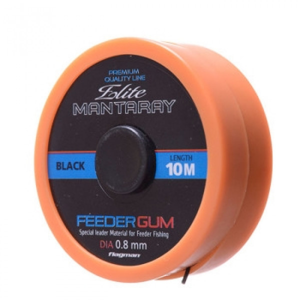 Амортизатор фидер Feeder Gum Elite 0.8mm 10m