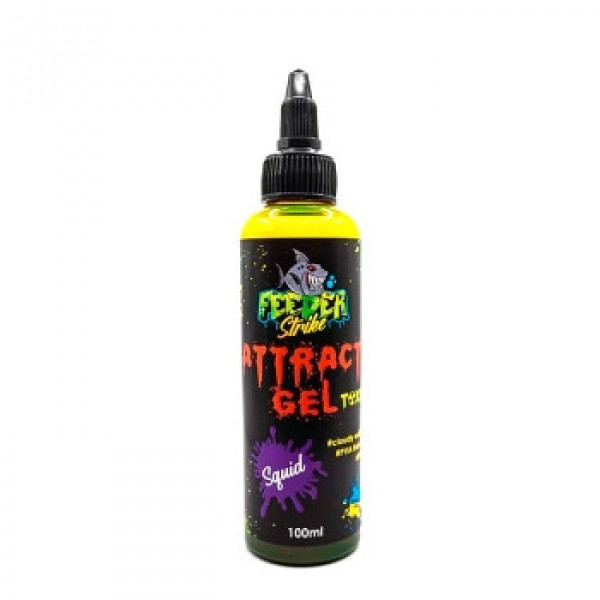 Аттрактант Feeder Strike Attract Gel Toxic 100ml Squid