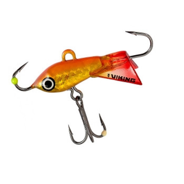Балансир Viking Fishing Yeti Ice Jig 15mm 1.5g #8 Candle Flame