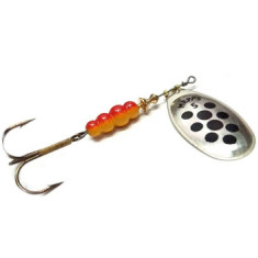 Блешня Mepps Aglia Decoree №5 argent points noirs 13g