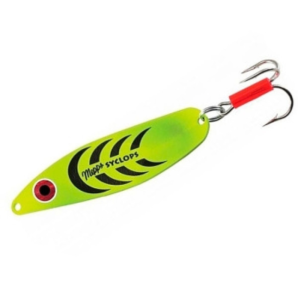 Блесна колеблющаяся Mepps Syclops Fluo №1 chartreuse 12g