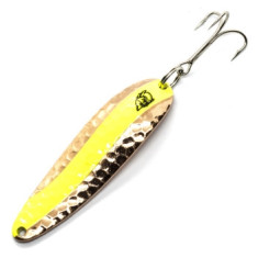 Блешня Dardevle Cop-E-Cat Imp Heavy 65mm 21g #Hmrd Copper w/Chrt Stripe