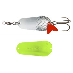 Блесна Cormoran CORA-Z 67mm 30g #Silver/Chartreuse