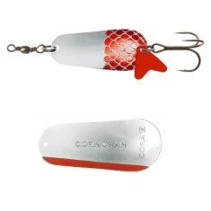 Блесна Cormoran CORA-Z 80mm 45g #Silver/Red scales