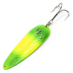 Блешня Dardevle 93mm 28g #Fluorescent Green Chartreuse