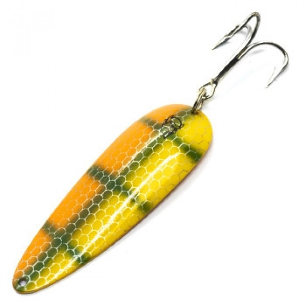 Блесна Dardevle 93mm 28g №36 #Orange/Green Perch Scale