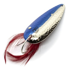 Блесна Dardevle Weedless 70mm 21g #Hmrd Nickel/Blue