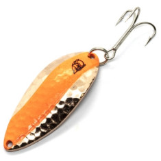 Spinner Dardevle Devle Dog Rokt 53mm 18g #Hmrd Copper Flo Orange