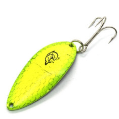 Dardevle Devle Dog Rokt 53mm 18g #Scale Chrt w/Flo Grn Sides