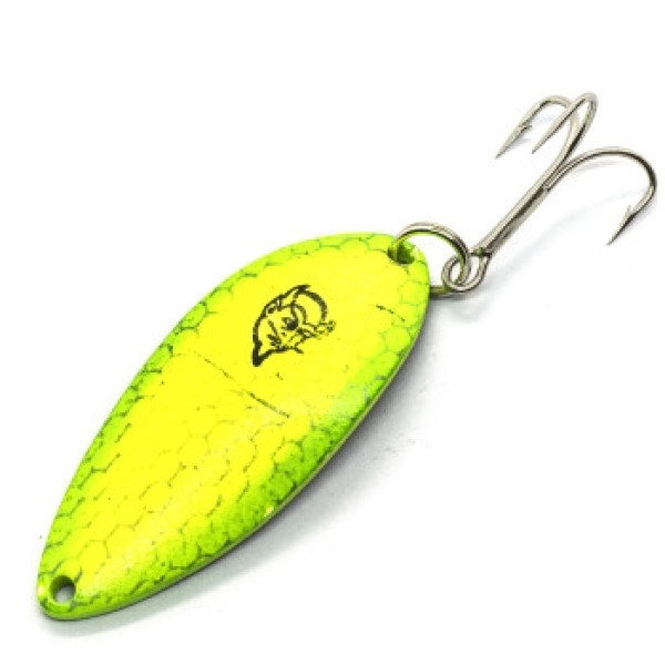 Блесна Dardevle Devle Dog Rokt 53mm 18g #Scale Chrt w/Flo Grn Sides
