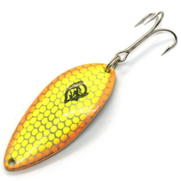 Блесна Dardevle Devle Dog Rokt 53mm 18g #Scale Chrt w/Flo Org Sides