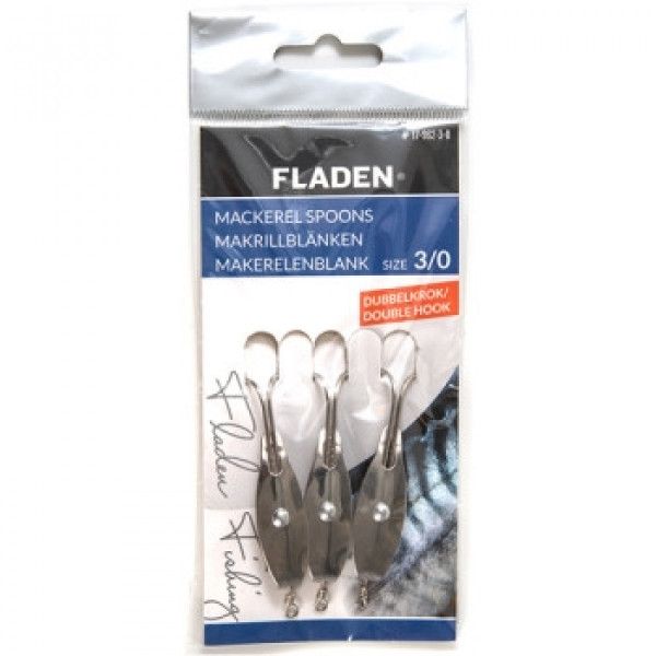 Блесна Fladen Mackerelspoon double hooks 3pcs