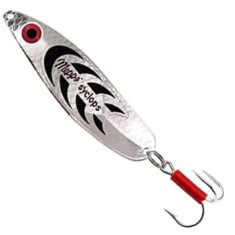 Блесна колеблющаяся Mepps Syclops №0 Silver Black 8g