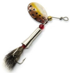Блешня Dardevle Notangle Spinner 3g #Brown Trout