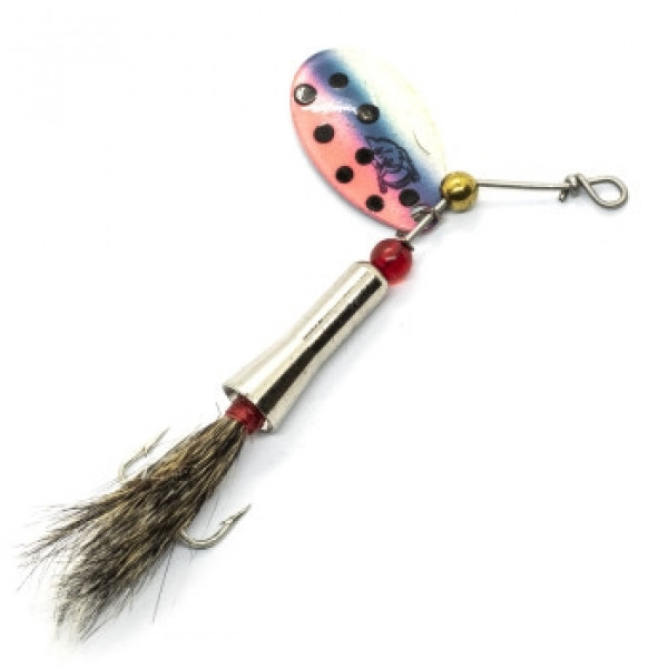 Блешня Dardevle Notangle Spinner 3g #Rainbow Trout