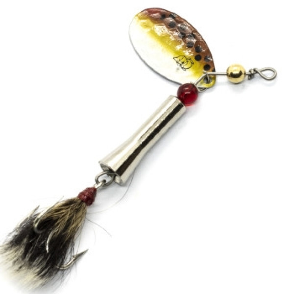 Блесна Dardevle Notangle Spinner 7g #Brown Trout