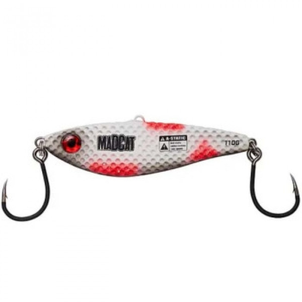 Блесна-вертикальная Dam Madcat A-Static Vibratix 110g 120mm #glow-in-the-dark