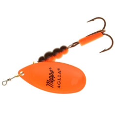 Spoon spinner Mepps Aglia Fluo No. 1 orange 3.5g