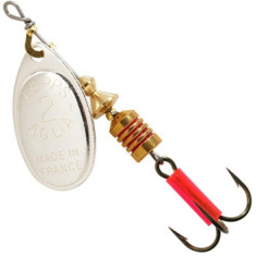 Блесна вращающаяся Mepps Aglia №2 серебро argent 4.5g