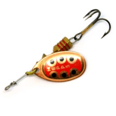 Блесна вращающаяся Mepps Aglia TW №3 медь cuirve 6g