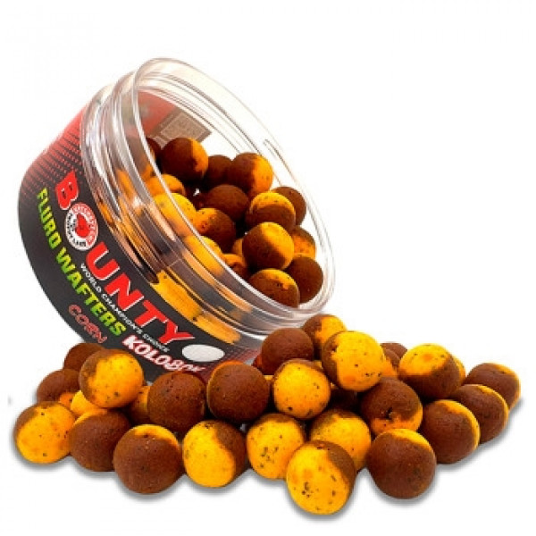 Бойлы Bounty Wafters Fluro Kolobok Belachan 14mm 35pc