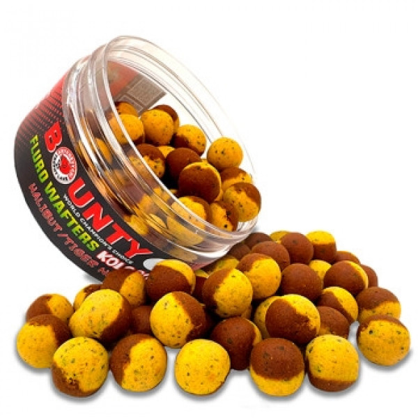 Бойли Bounty Wafters Fluro Kolobok Halibut/Tiger Nut 8mm 65pc