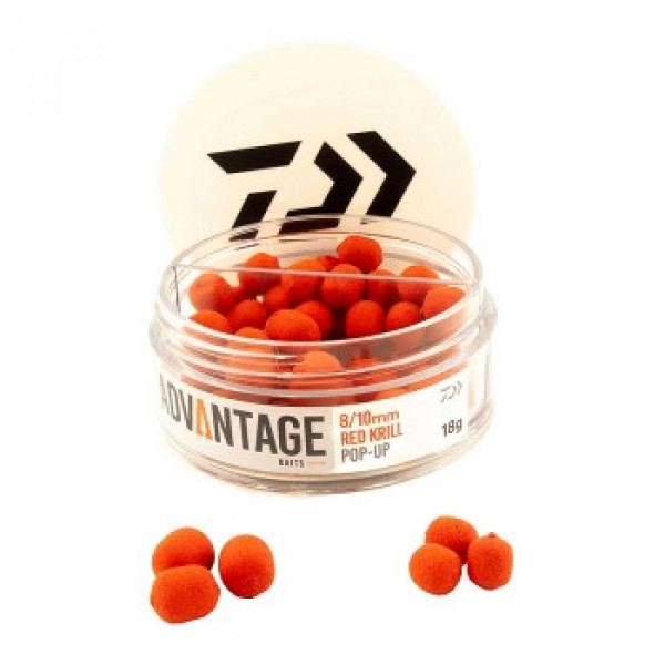 Бойли Daiwa Advantage Pop Up 8/10mm Red krill