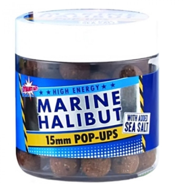 Бойлы Dynamite Pop-Up Marine Halibut 15мм