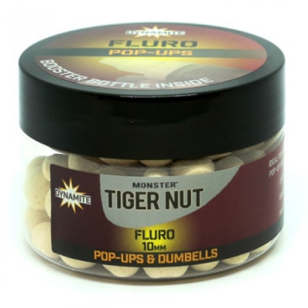 Бойлы Dynamite Pop-Up Tiger Nut Fluro 10mm