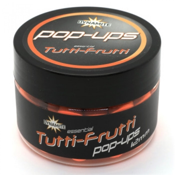 Бойлы Dynamite Pop-Up Tutti Frutti 12mm Fluro