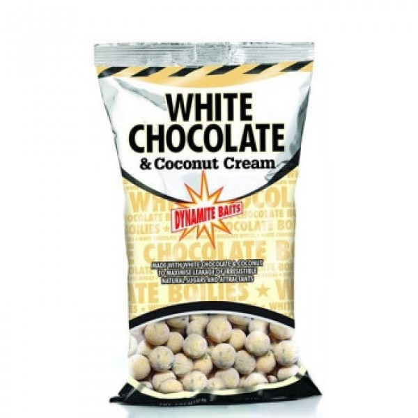 Бойлы Dynamite White Chocolate & Coconut Cream S/L 20mm 1kg