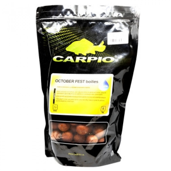 Бойлы растворимые Carpio October Fest 24mm 1kg