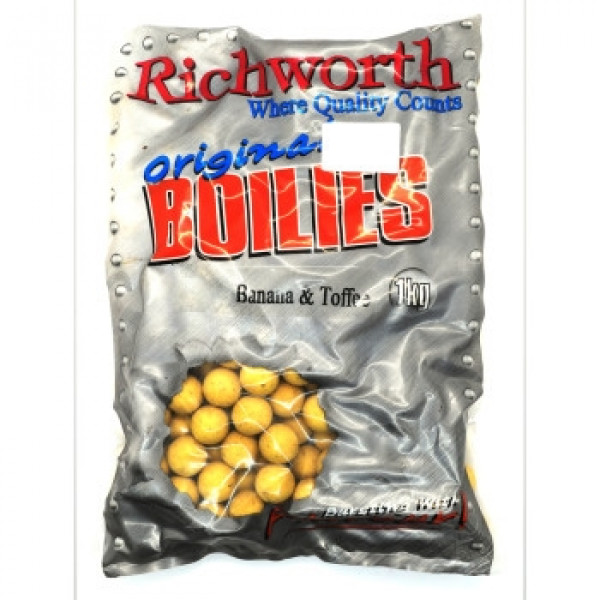 Бойлы Richworth 15mm Banana Toffee Orig 1kg