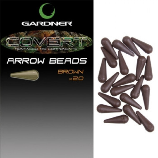 Бусина Gardner Covert Arrow Beads Brown
