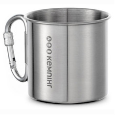 Чашка зі складаним карабіном 350мл