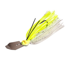 Chatterbait ZMAN CrossEyez CB 14g #Chartreuse/White