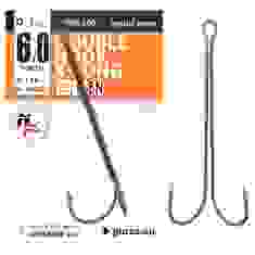 Двойник Gurza Double Hook Х - Long Shank #6/0 BN 2pc